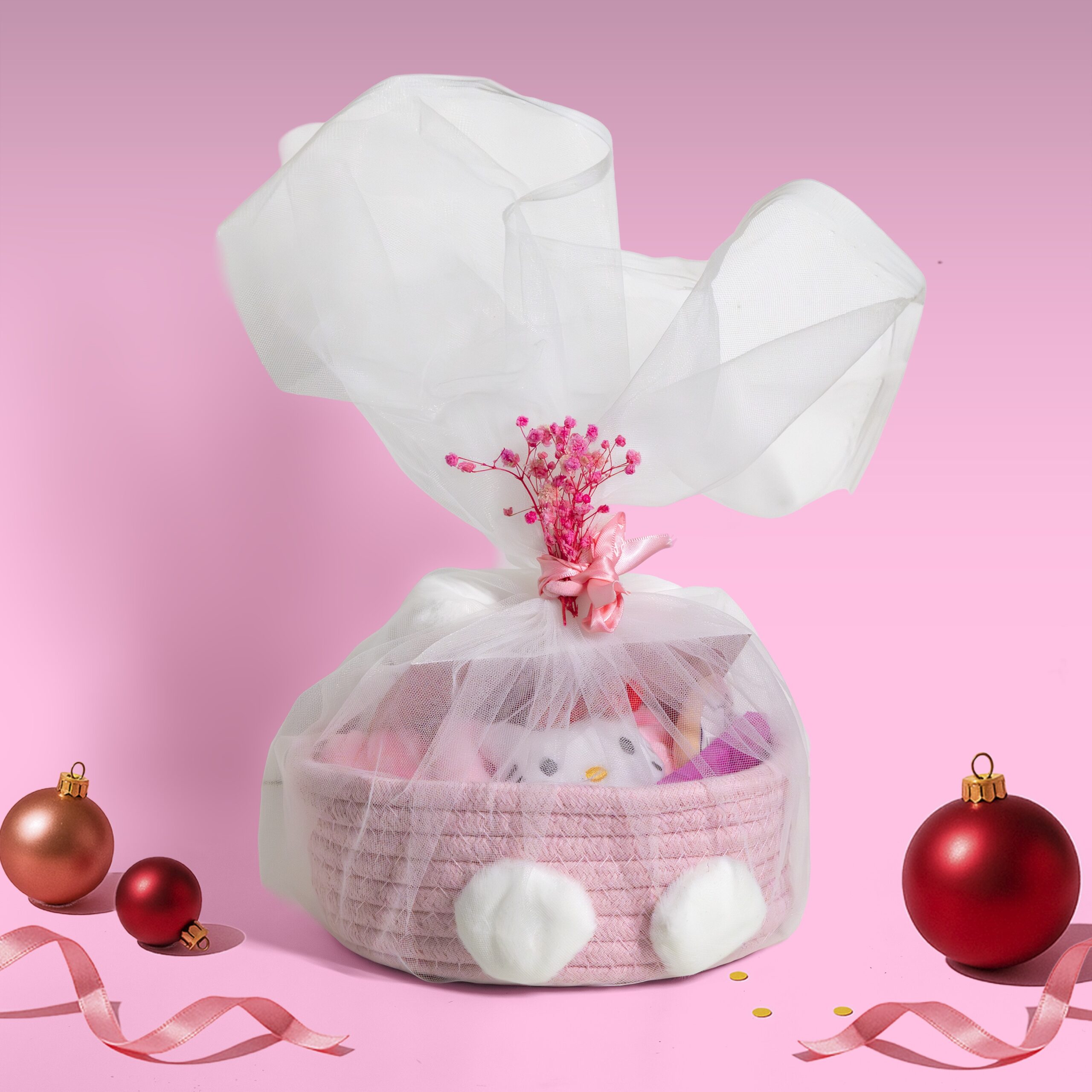 Hello Kitty Burr Basket